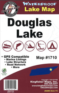 Buy map Douglas Lake, TN Fishing Map