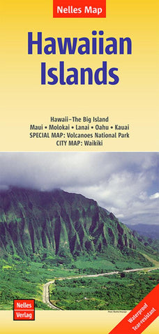 Buy map Hawaiian Islands by Nelles Verlag GmbH