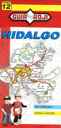Buy map Hidalgo, Mexico, State Map by Guia Roji