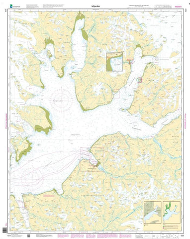 Buy map ISFJORDEN (523) by Kartverket
