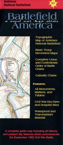 Buy map Antietam National Battlefield