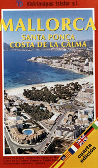 Buy map Mallorca : Santa Ponça : Costa de la Calma