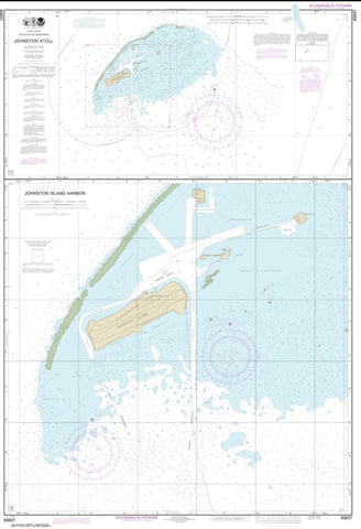 Buy map Johnston Atoll; Johnston Island Harbor (83637-5) by NOAA