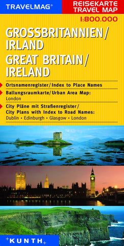 Buy map Great Britain and Ireland by Kunth Verlag