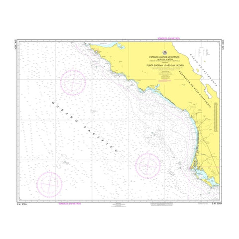 Buy map Punta Eugenia a Cabo San Lazaro by Secretaria de Marina