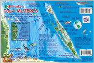 Buy map Frankos Isla Mujeres : reef creatures guide = Guia de criaturas del arrecife