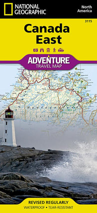Buy map Canada, East Adventure Map 3115