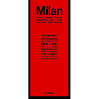 Buy map Milan, Italy : Duomo, Navigli, Ticinese : Quadrilatero dOro, Brera : P.ta Nuova Solari Magenta by Red Maps