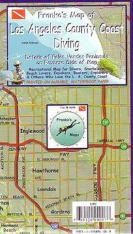 Buy map California Map, L.A. County Dive, folded, 2005 by Frankos Maps Ltd.