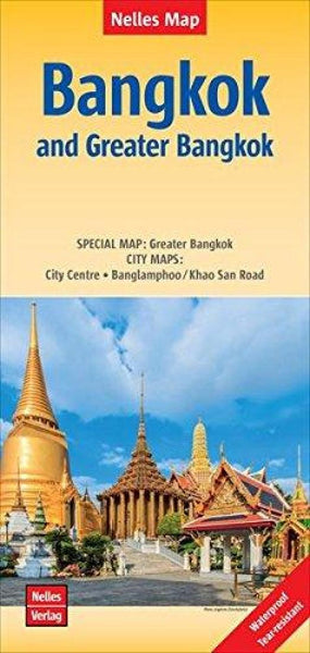 Buy map Bangkok and Greater Bangkok