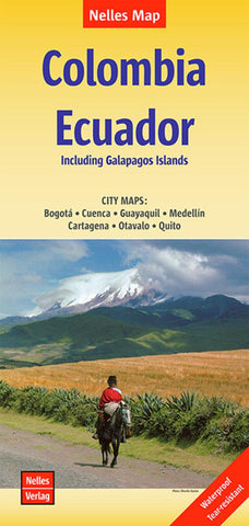 Buy map Colombia and Ecuador by Nelles Verlag GmbH