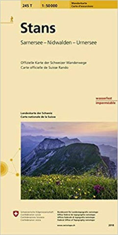 Buy map Stans : Switzerland 1:50,000 Topographic Hiking Series #245T