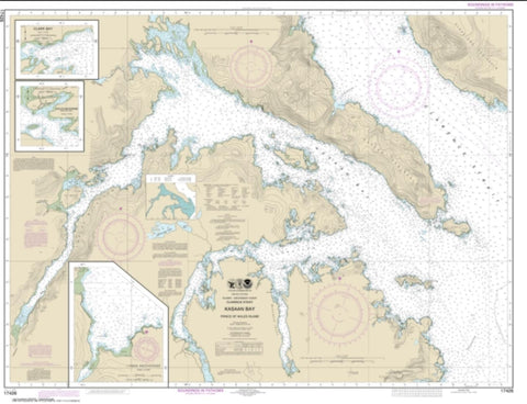 Buy map Kasaan Bay, Clarence Strait; Hollis Anchorage, eastern part; Lyman Anchorage (17426-16) by NOAA