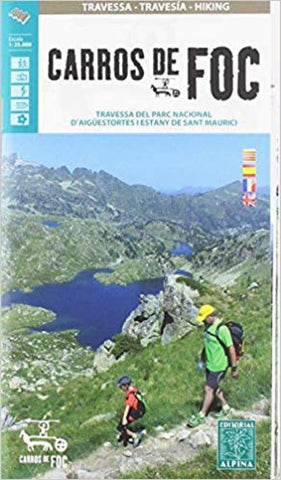 Buy map Carros de Foc Hiking Map