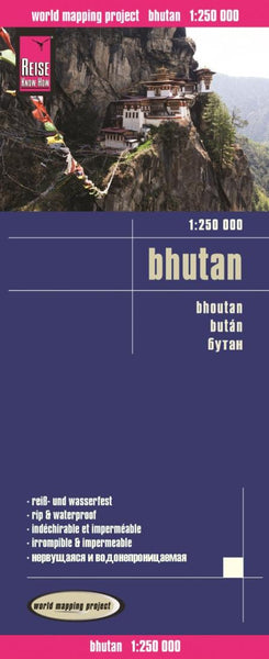 Buy map Bhutan by Reise Know-How Verlag