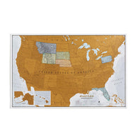 Buy map Scratch USA Wall Map