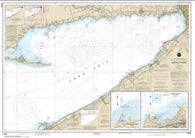 Buy map Buffalo to Erie; Dunkirk; Barcelone Harbor (14838-4) by NOAA
