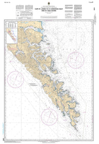 Buy map Cape St. James to/a Cumshewa Inlet and/et Tasu Sound by Canadian Hydrographic Service