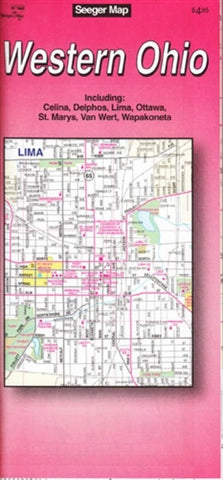 Buy map Western Ohio by The Seeger Map Company Inc.