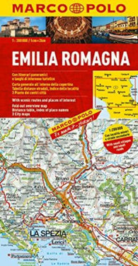 Buy map Emilia Romagna, Italy by Marco Polo Travel Publishing Ltd