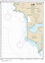 Buy map Cape Alitak to Cape lkolik (16601-11) by NOAA