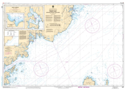 Buy map Trinity Bay-Northern Portion/Partie Nord by Canadian Hydrographic Service