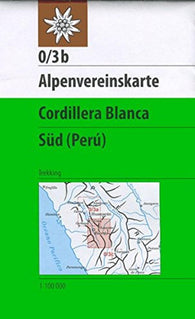 Buy map Trekking map - Cordillera Blanca South (Peru)