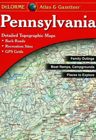 Buy map Pennsylvania, Atlas and Gazetteer by DeLorme