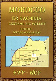 Buy map Morocco: Er Rachidia & Central Ziz Valley