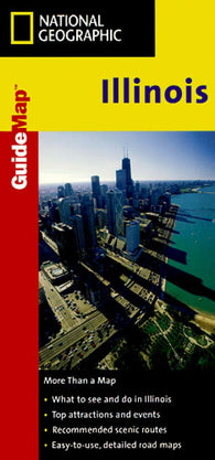 Buy map Illinois GuideMap by National Geographic Maps