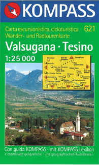 Buy map Valsugana - Tesno Hiking Map