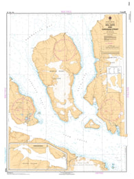 Buy map Hell Gate and Cardigan Strait by Canadian Hydrographic Service