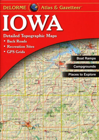 Buy map Iowa, Atlas and Gazetteer by DeLorme