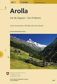 Buy map Arolla : Switzerland 1:50,000 Topographic Hiking Series #283T