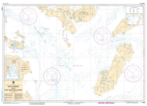 Buy map Navy Channel to/a Fury and Hecla Strait by Canadian Hydrographic Service