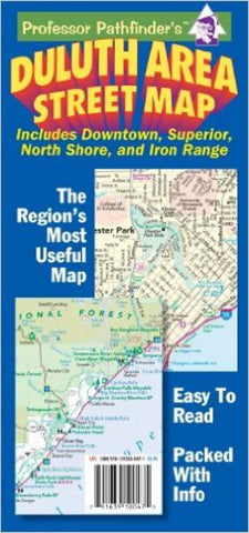 Buy map Duluth, Minnesota and Superior, Wisconsin by Hedberg Maps