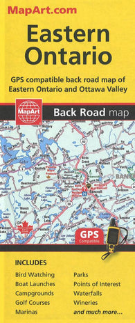 Buy map Eastern Ontario Road Map