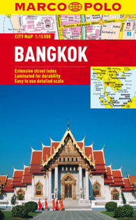 Buy map Bangkok, Thailand by Marco Polo Travel Publishing Ltd