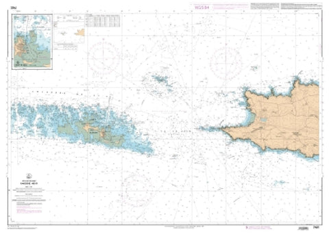 Buy map Raz de Sein by SHOM