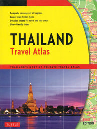 Buy map Thailand Travel Atlas by Tuttle, Periplus Editions