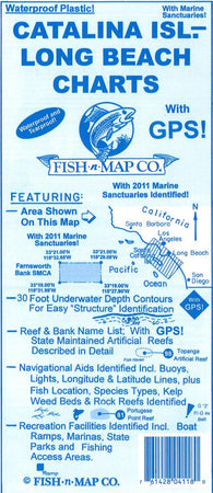 Buy map Catalina Island/Long Beach