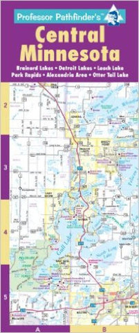 Buy map Central Minnesota by Hedberg Maps