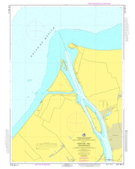 Buy map Frontera, Tobasco by Secretaria de Marina