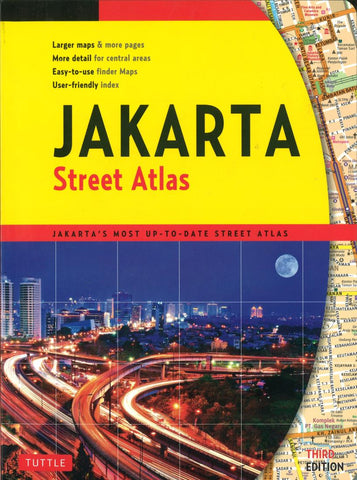 Buy map Jakarta, Indonesia, Street Directory by Periplus Editions