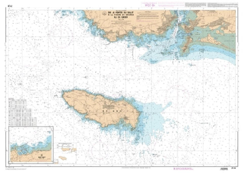 Buy map De la Pointe du Talut a la Pointe de Gavres-Ile de Groix by SHOM