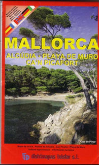 Buy map Majorca, Alcudia and Playa de Muro, Spain by Distrimapas Telstar, S.L.
