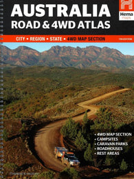 Buy map Australia, Easy Read Road and 4WD Atlas by Hema Maps
