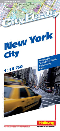 Buy map New York City, NY City Flash Map by Hallwag