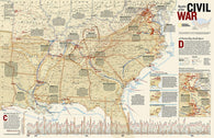 Buy map Battles of the Civil War