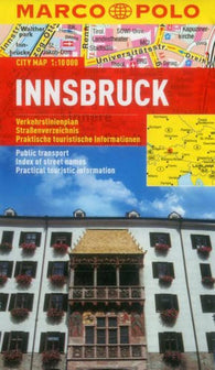 Buy map Innsbruck, Austria by Marco Polo Travel Publishing Ltd